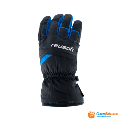 Перчатки REUSCH Bennet R-TEX XT Junior Blck/Blck Mel/Brill Blue