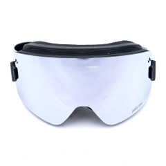 Маска White Owl FA-031, размер S/M, серебристый с черным