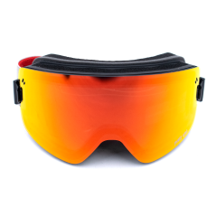 Маска White Owl FA-030, размер M/L, оранжевый с черным